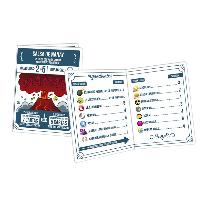 Exploding Kittens: Recettes Chatastrophiques imagen 3