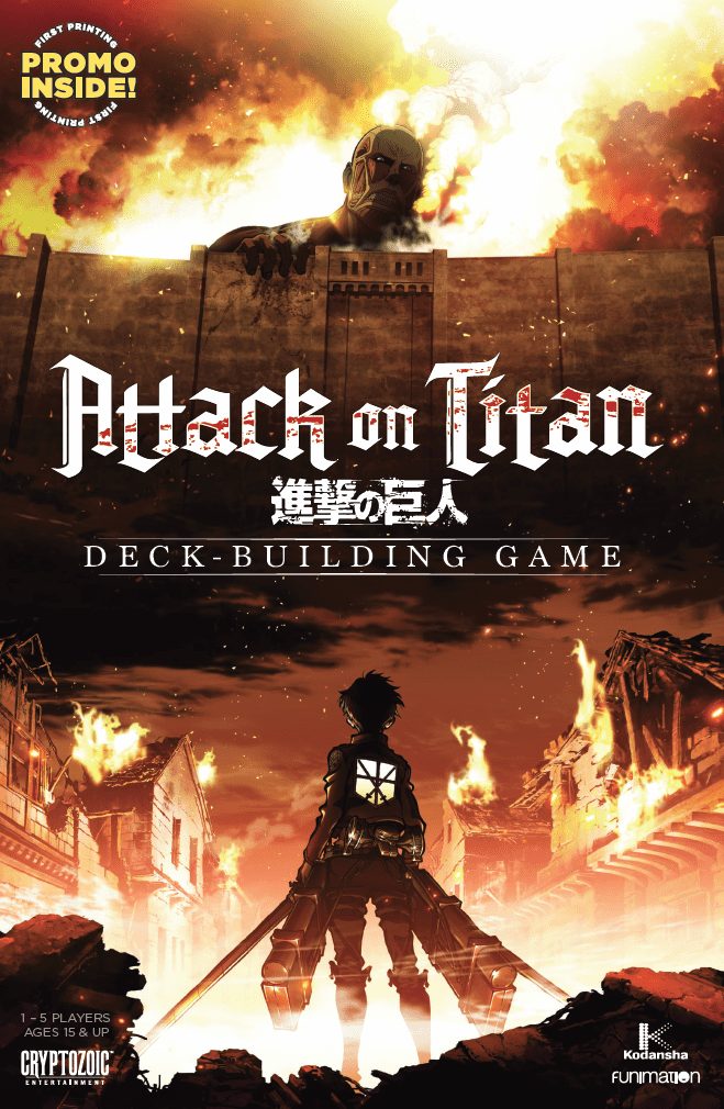 attack on titan deck building game