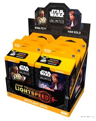 jump to lightspeed spotlight decks star wars unlimited