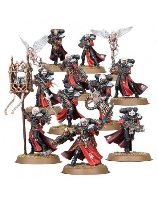 escuadra de hermanas de batalla de las adepta sororitas warhammer