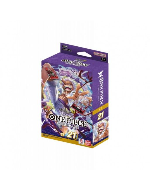 caja de inicio de one piece tcg st21 ultra deck ex gear5