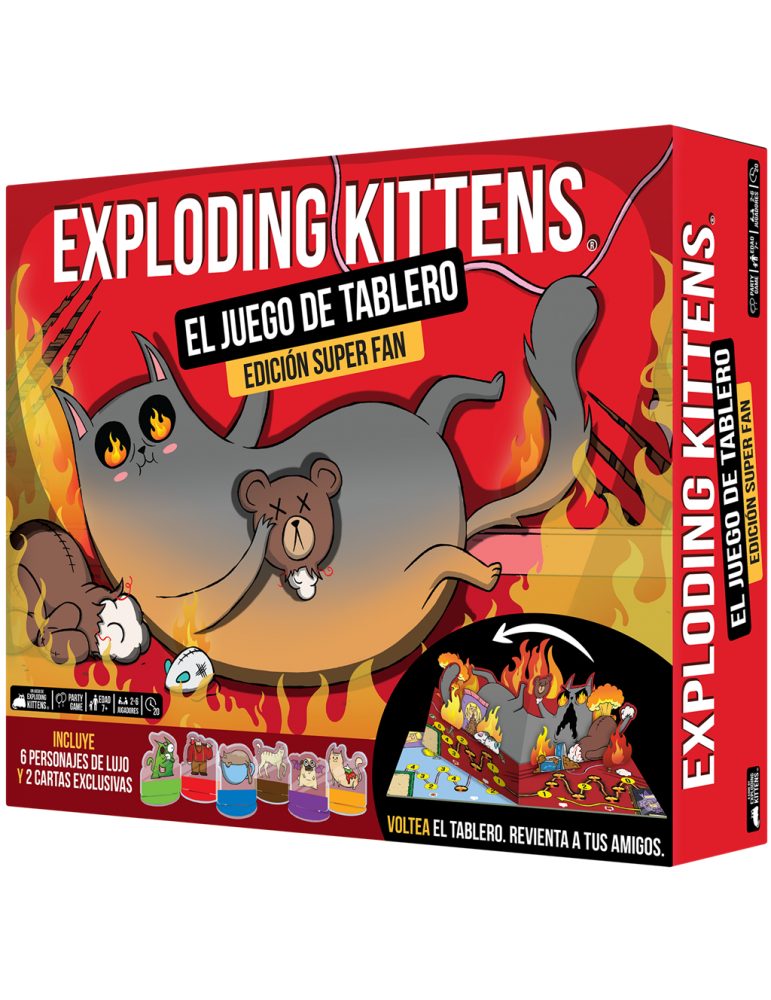 exploding kittens el edicion super fan