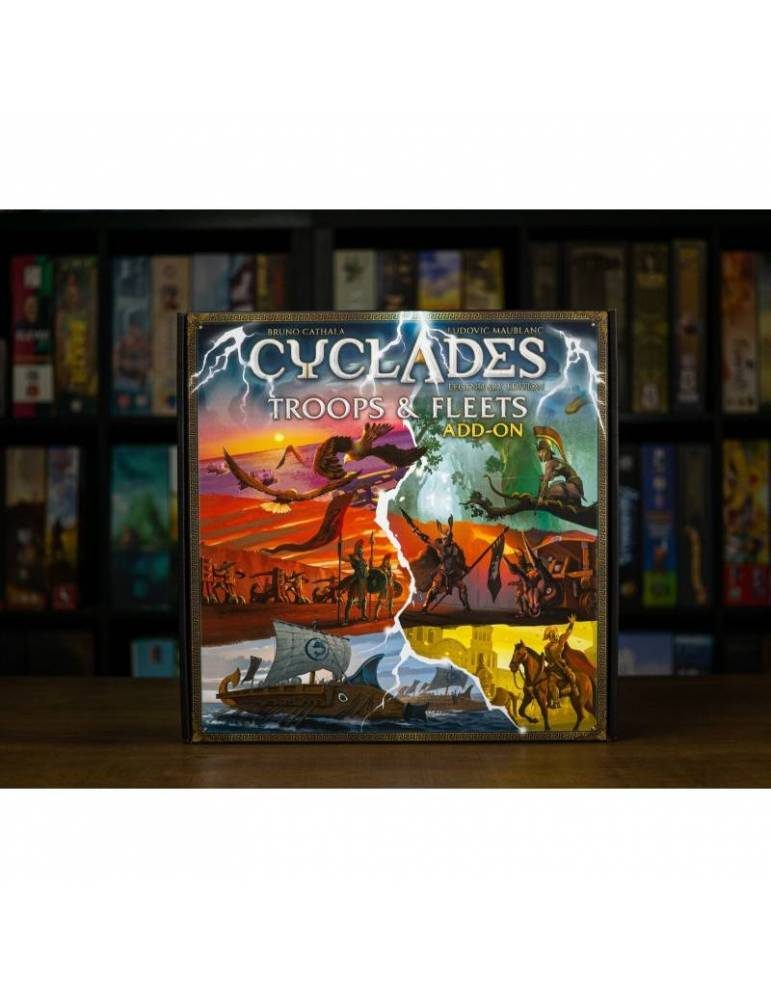 cyclades edicion legendaria paquete tropas y flotas