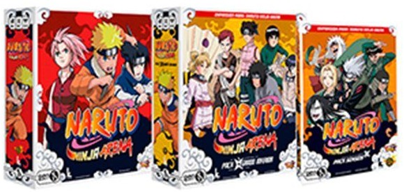 Naruto Ninja Arena Pack: Juego base + Expansión Grado Inferior + Expansión Sensei