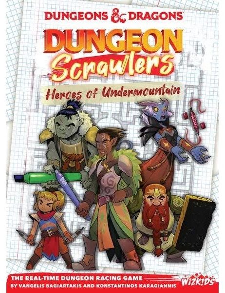 dungeons dragons dungeon scrawlers heroes of undermountain