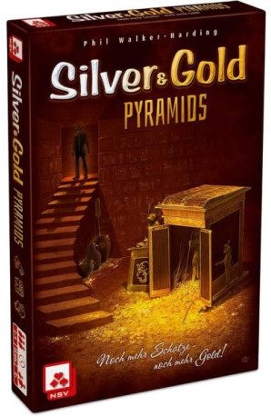 pyramids silver gold