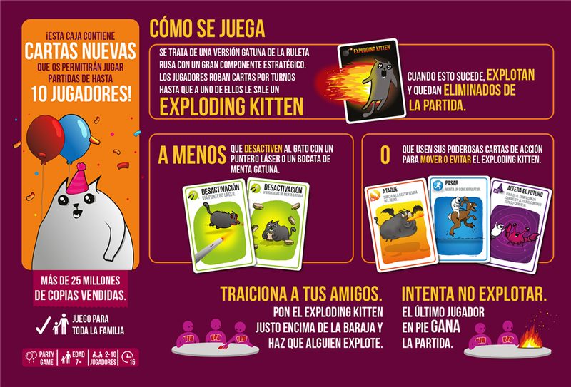 Exploding Kittens: Party Pack imagen 4