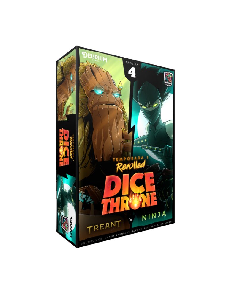 Dice Throne: Treant Vs Ninja
