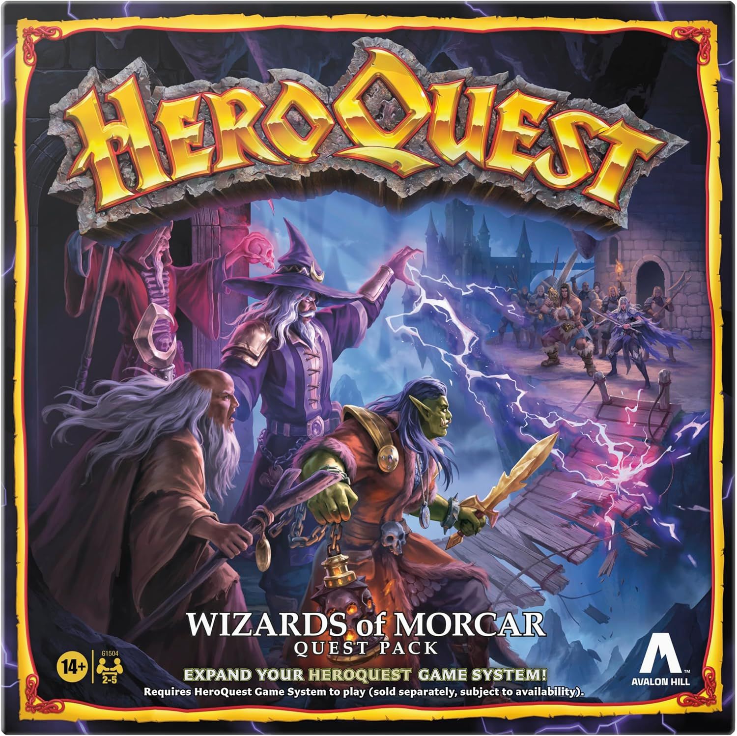 heroquest les sorciers de morcar