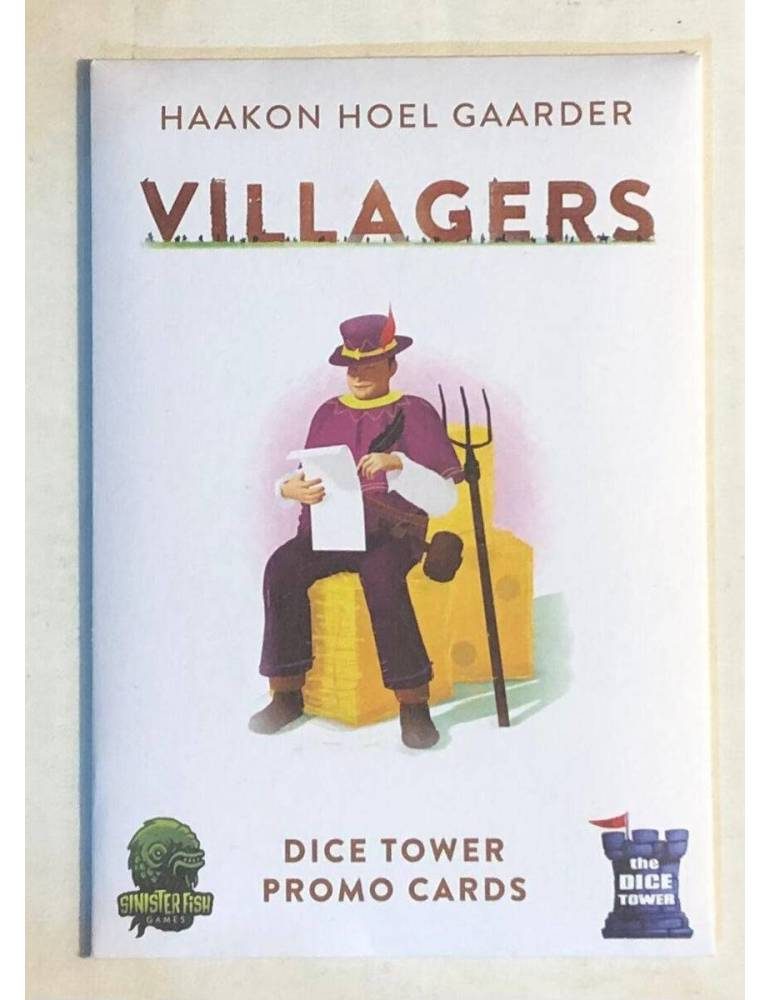 villagers dice tower promo cards