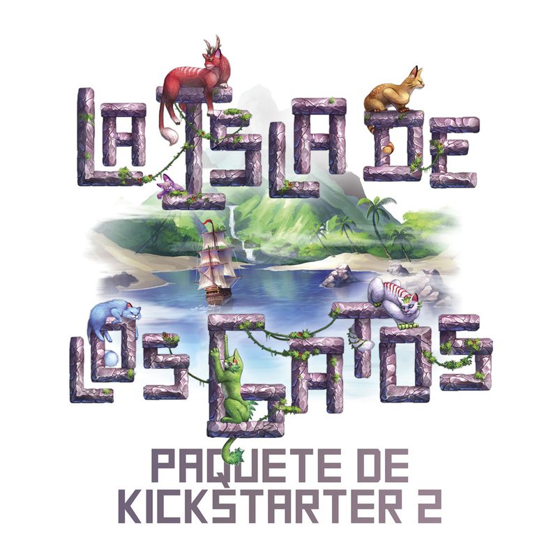 la isla de los gatos paquete de kickstarter 2