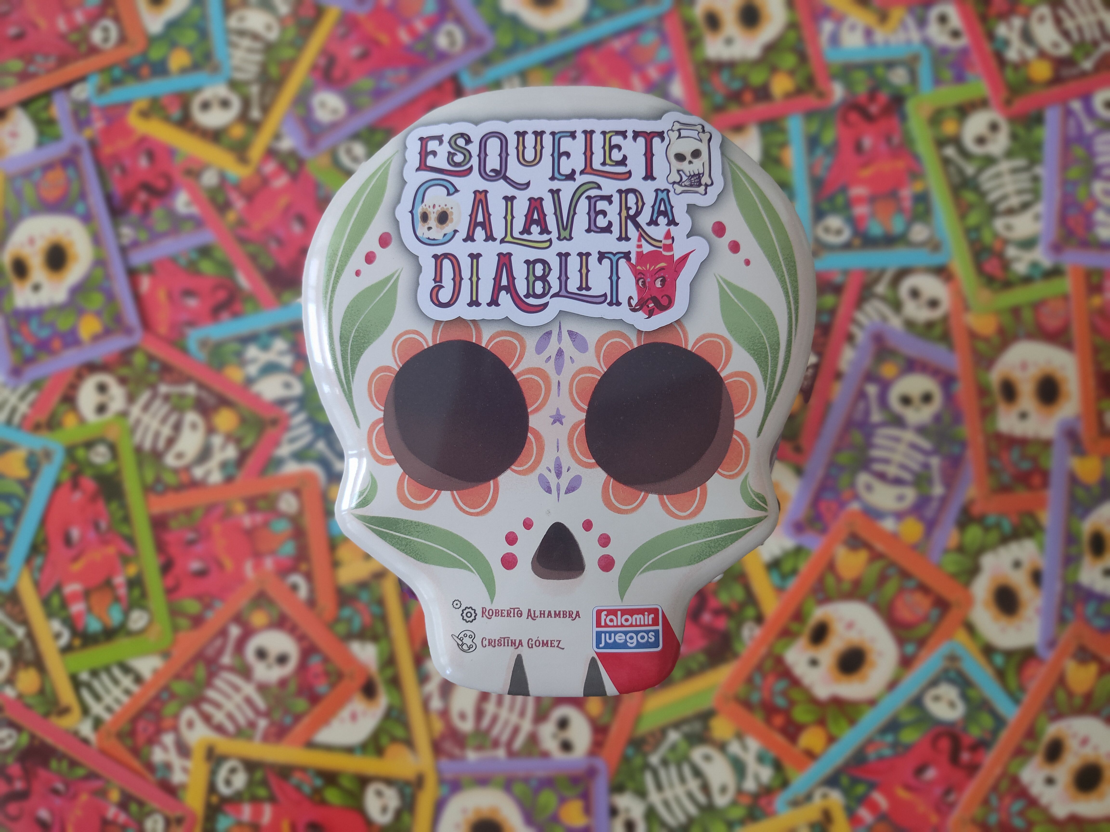 Esqueleto Calavera Diablito