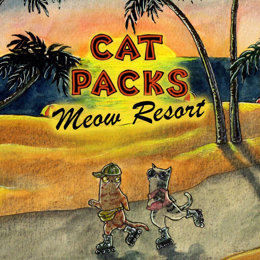 cat packs meow resort