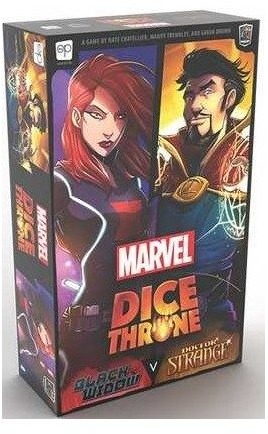 marvel dice throne 2hero box 2 black widow vs doctor strange