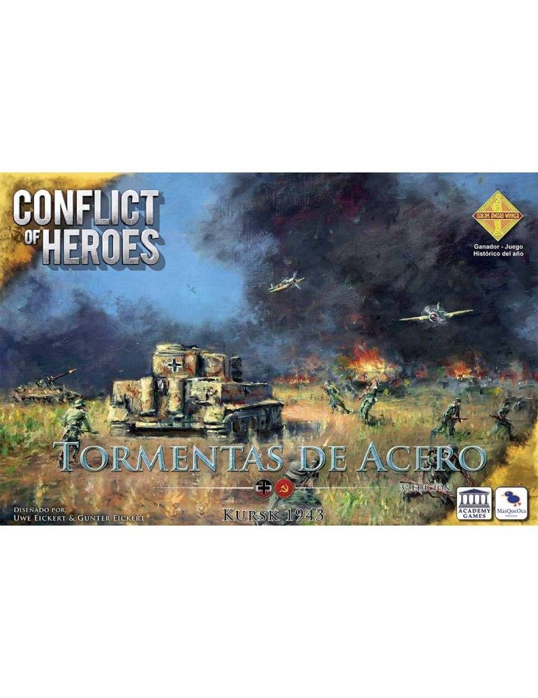 conflict of heroes tormentas de acero