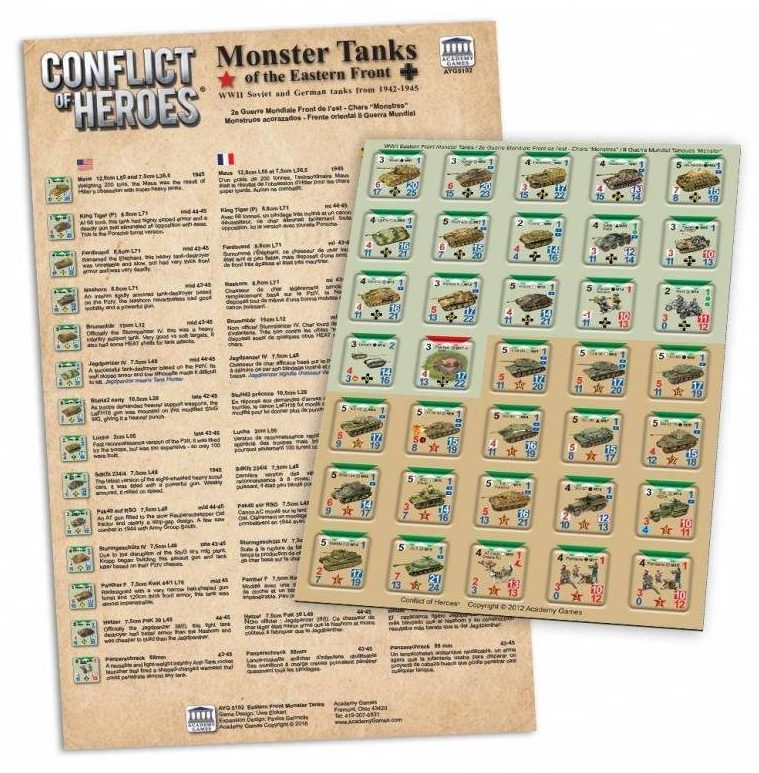 conflict of heroes monster tanks of the eastern front
