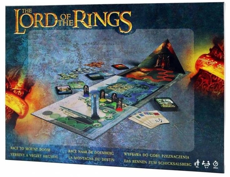 the lord of the rings race to mount doom