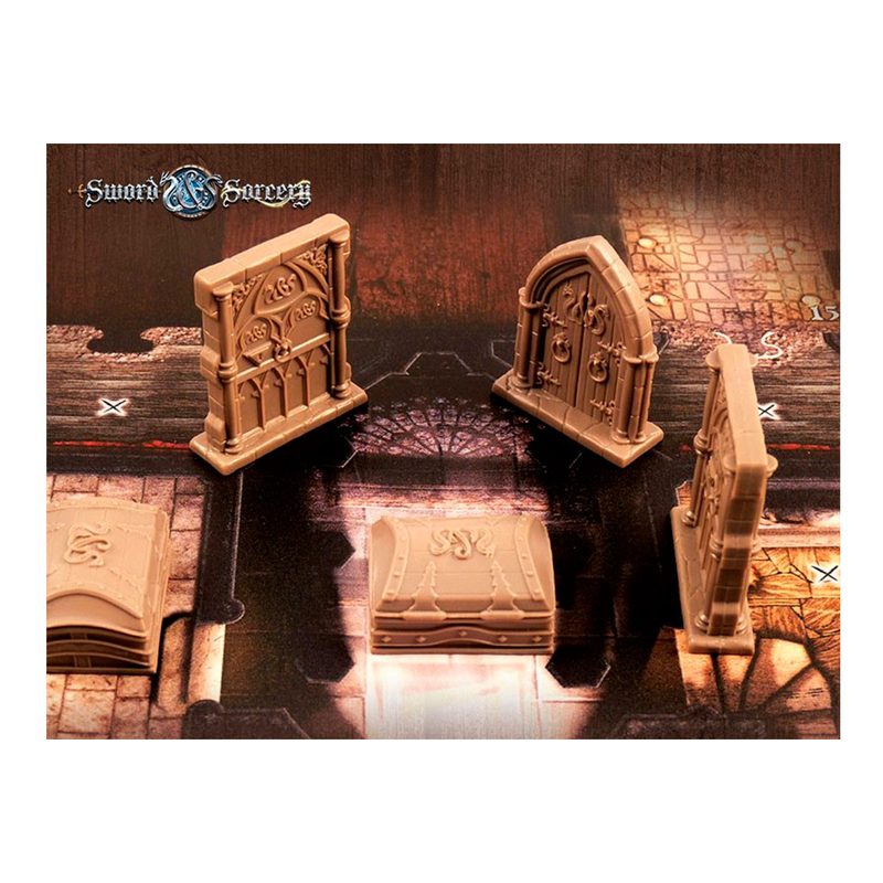 sword sorcery doors and chests pack