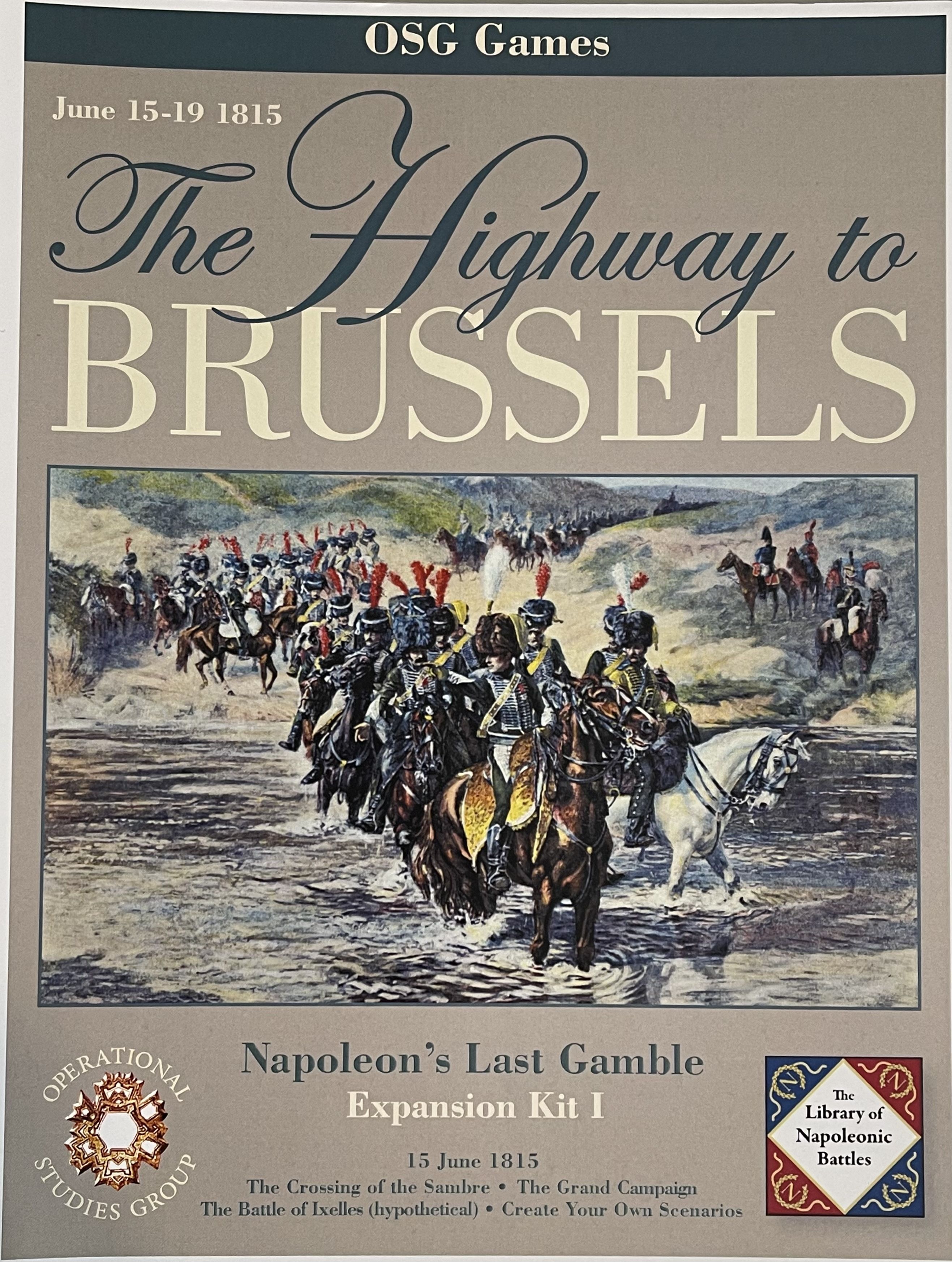 napoleons last gamble expansion kit highway to brussel