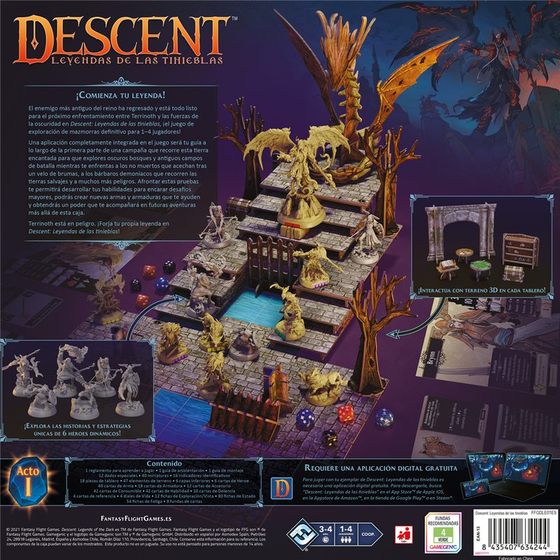 Descent: Leyendas de las...