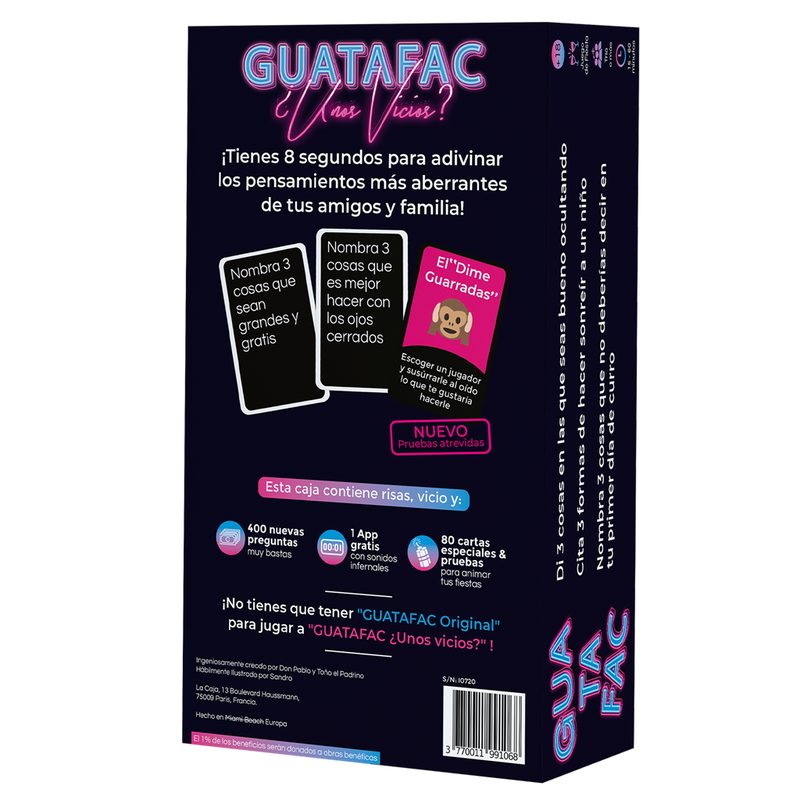 GUATAFAC 'Unos Vicios' imagen 2