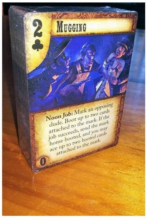 Doomtown Reloaded ECG Promo and Errata Cards