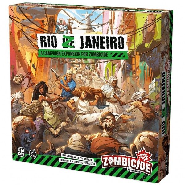 zombicide segunda edicion rio z janeiro