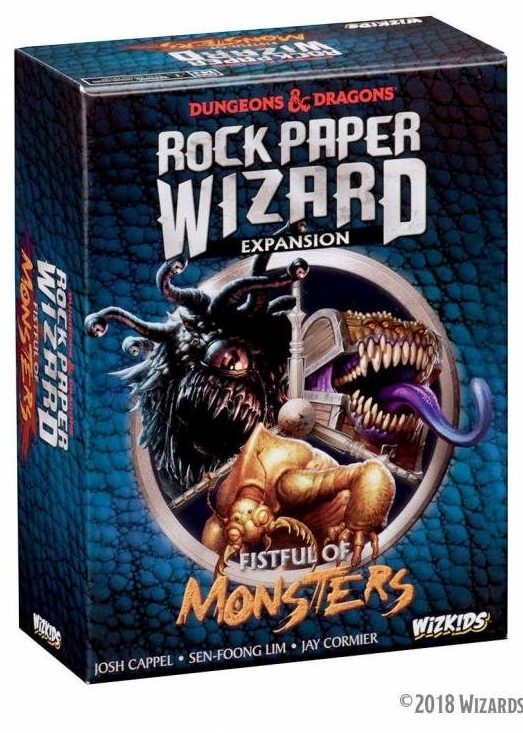 dungeons dragons rock paper wizard fistful of monsters