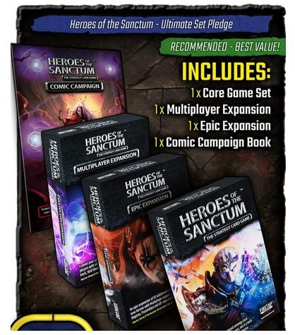 heroes of the sanctum ultimate set pledge
