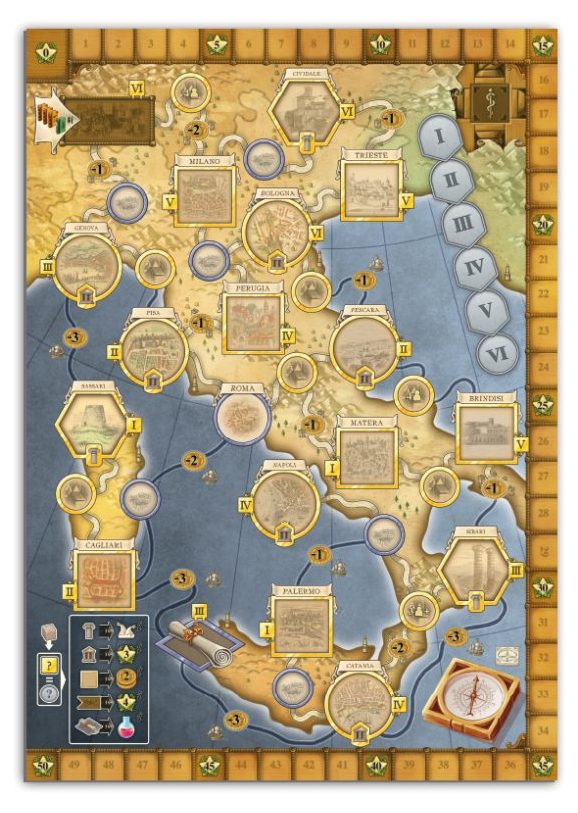 newton italy grand tour