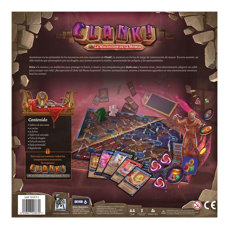 Clank! The Mummy's Curse