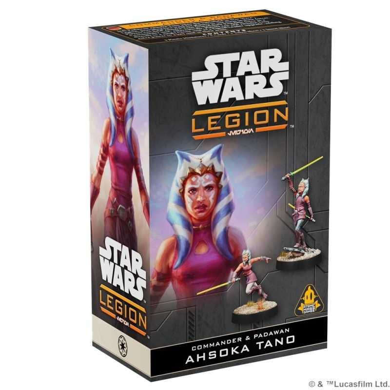 Star Wars Legión: Comandante y Padawan Ahsoka Tano