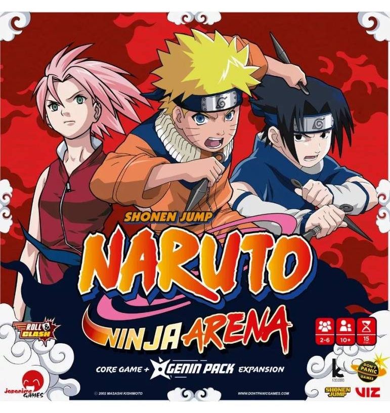 naruto ninja arena core game genin pack expansion
