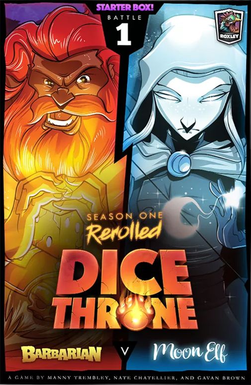 dice throne temporada 1 barbaro vs elfa lunar