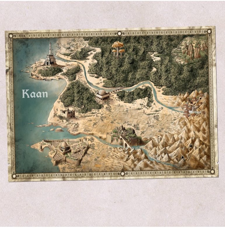fateforge chronicles of kaan map of kaan