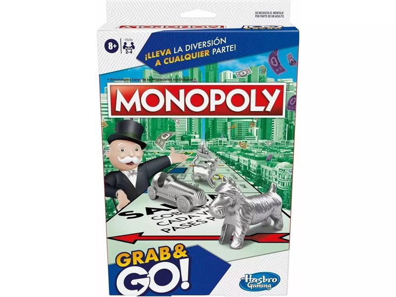 monopoly viaje grab and go