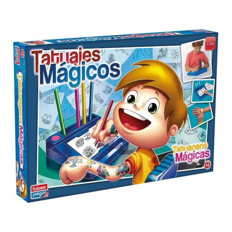 tatuajes magicos azul