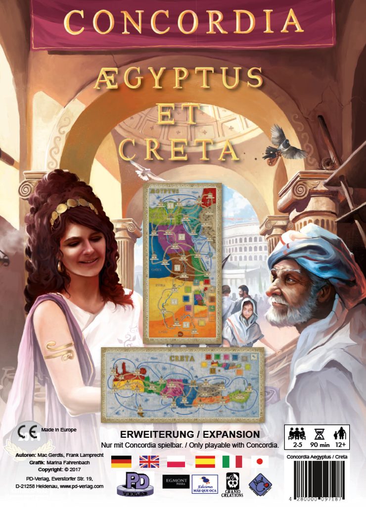 Concordia: Creta y Aegyptus