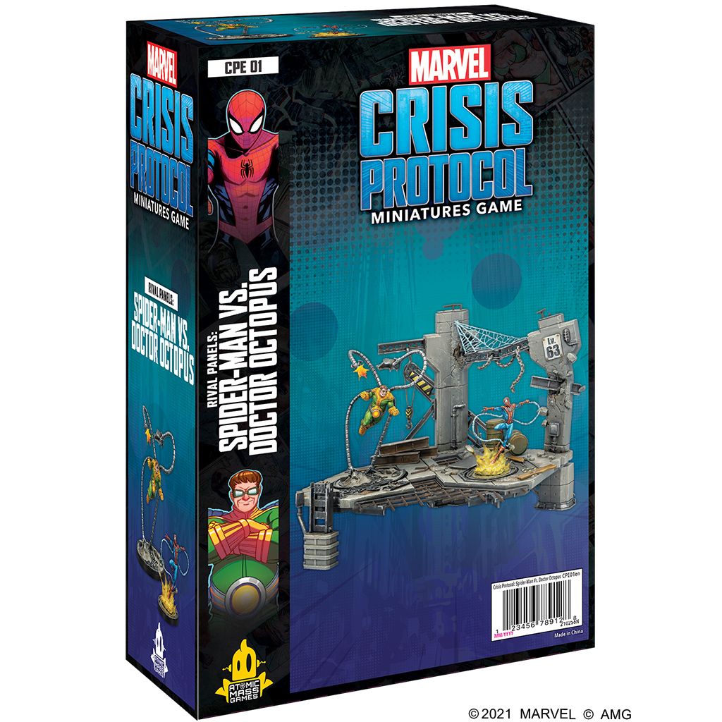 Crisis Protocol Rival Panels Spider-Man vs Doctor Octopus