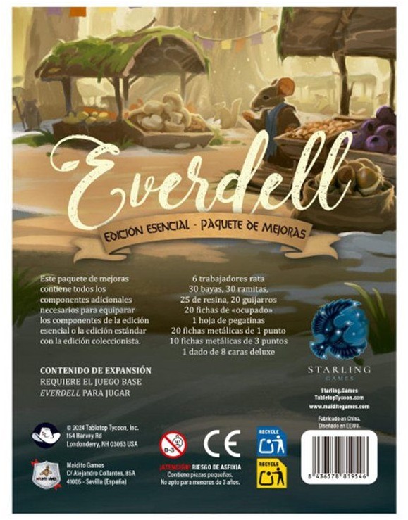 paquete de mejoras everdell edicion esencial