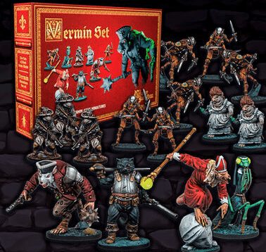 Los MosqueGatos: Pack Miniaturas de Enemigos