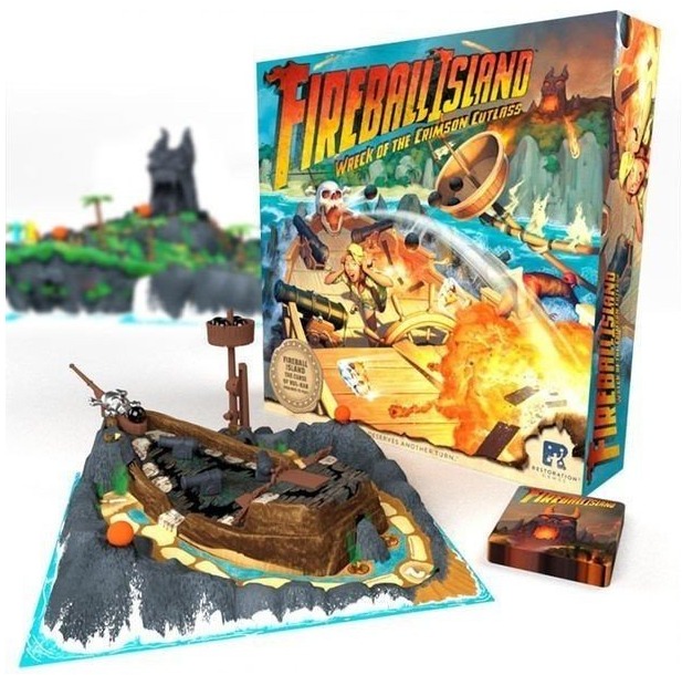 Fireball Island: La Maldición de Vul-Kar - El Naufragio del Sable Carmesí