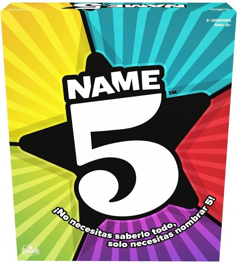 Name 5 Card Game