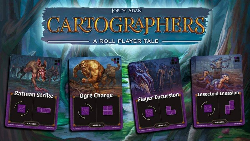 Cartographers: Ambush Mini Expansion