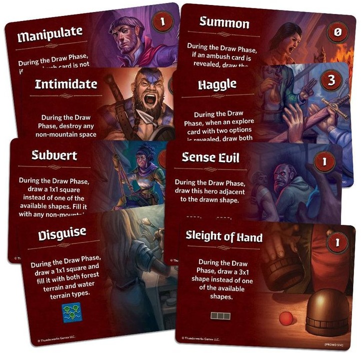 Cartographers: Skills Mini Expansion 2