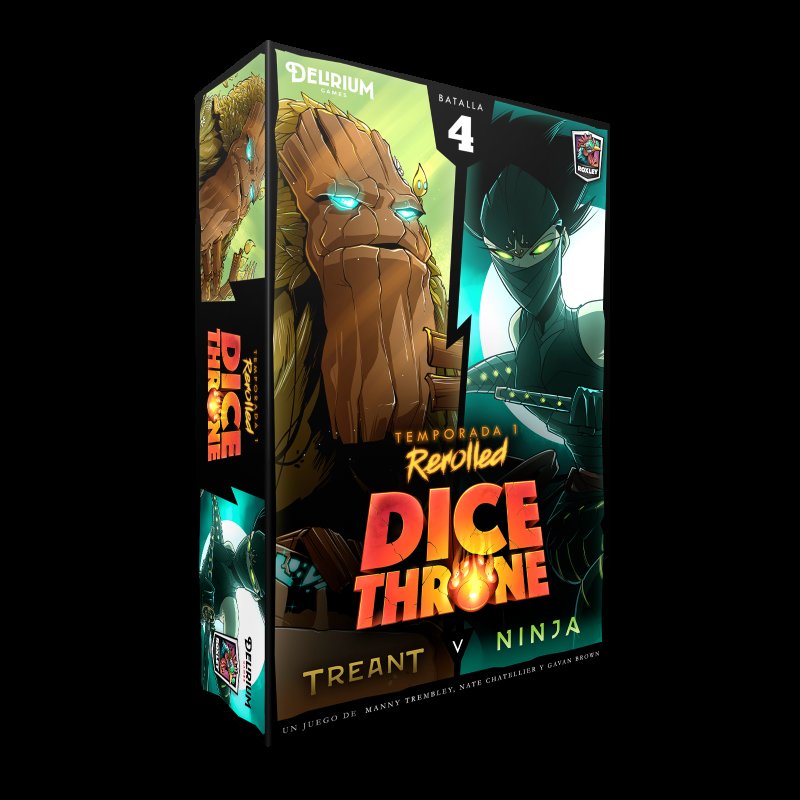 Dice Throne: Season One ReRolled – Treant v. Ninja