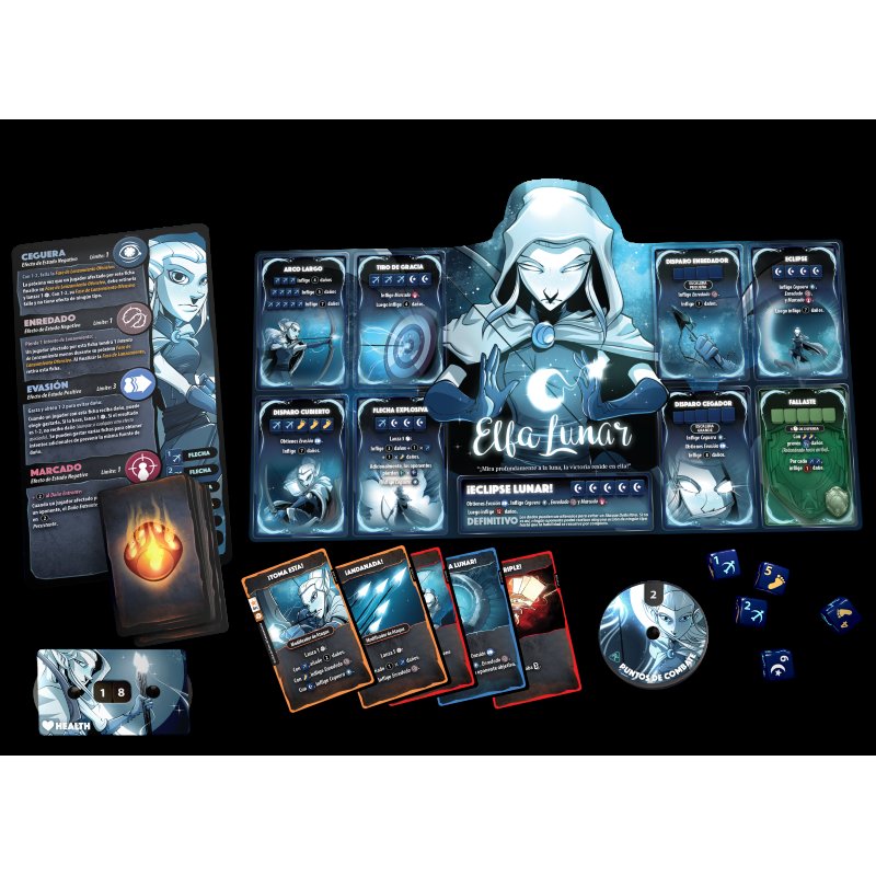 Dice Throne: Season One Rerolled – Battle 1:  Barbarian v. Moon Elf imagen 3