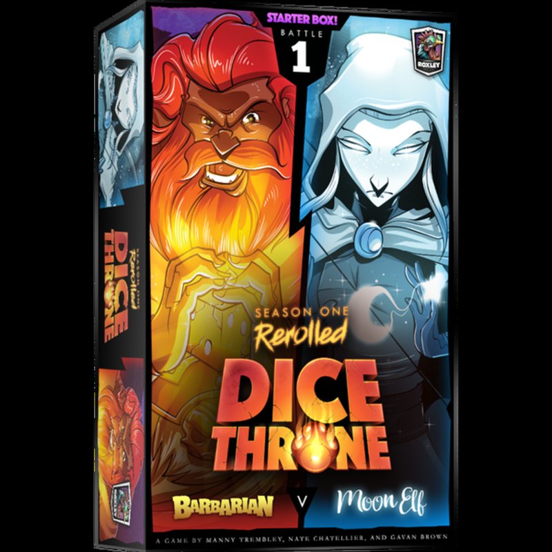 Dice Throne: Season One Rerolled – Battle 1:  Barbarian v. Moon Elf imagen 4