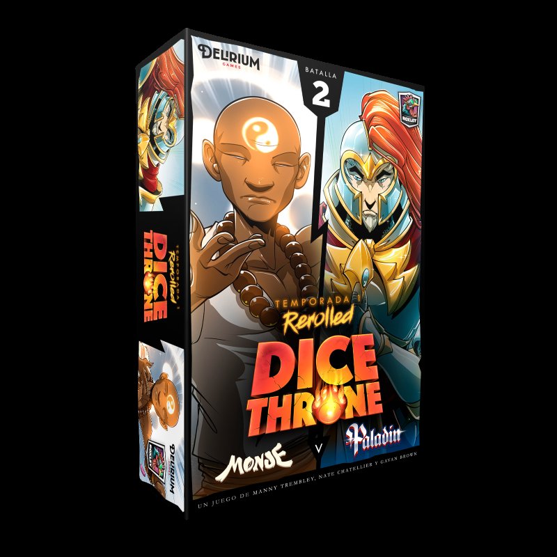 Dice Throne: Season One ReRolled – Monk v. Paladin