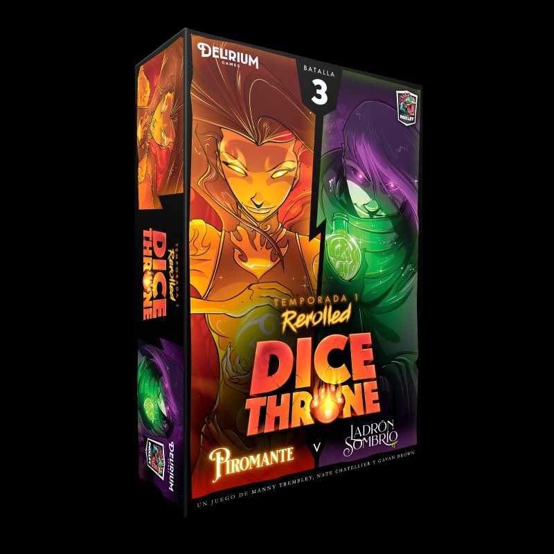 Dice Throne: Season One ReRolled – Pyromancer v. Shadow Thief